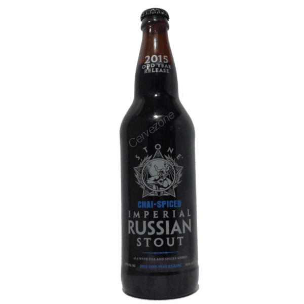 Stone Imperial Russian Stout Chai Spiced Año 2015  65cl